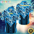 Personalized NFL Los Angeles Chargers Hawaiian Shirt Tropical Aloha Shirt
