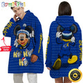 Personalized NFL Los Angeles Rams Blanket Hoodie Mickey Unisex Hoodie