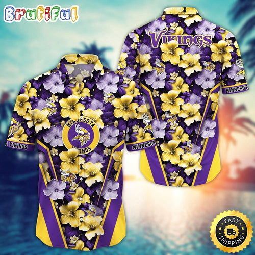Personalized NFL Minnesota Vikings Hawaiian Shirt New Arrivals Trending Aloha Shirt