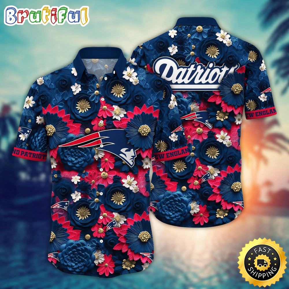 Personalized NFL New England Patriots Hawaiian Shirt Trending For This Summer Aloha Shirt