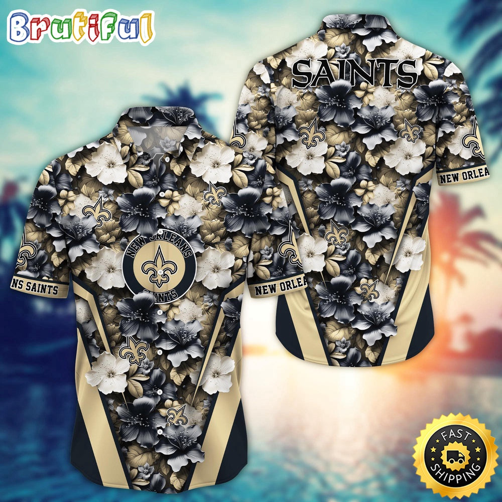 Personalized NFL New Orleans Saints Hawaiian Shirt New Arrivals Trending Aloha Shirt