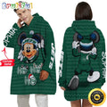 Personalized NFL New York Jets Blanket Hoodie Mickey Unisex Hoodie