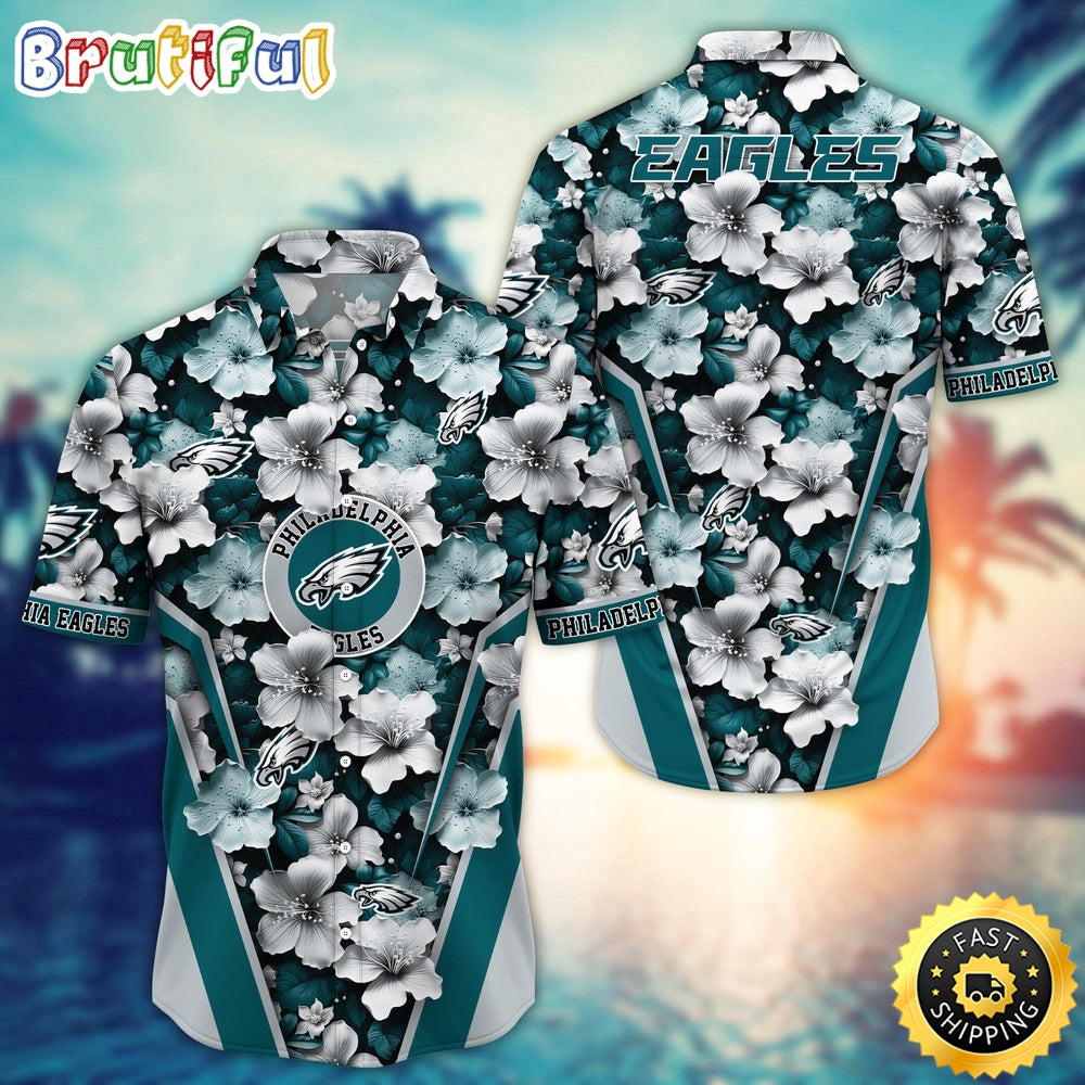 Personalized NFL Philadelphia Eagles Hawaiian Shirt New Arrivals Trending Aloha Shirt