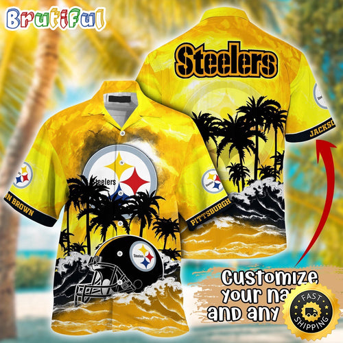 Personalized NFL Pittsburgh Steelers Best Hawaiian Shirt Ever Aloha Shirt For Fans