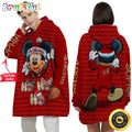 Personalized NFL San Francisco 49ers Blanket Hoodie Mickey Unisex Hoodie