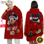 Personalized NFL San Francisco 49ers Blanket Hoodie Mickey Unisex Hoodie
