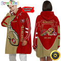 Personalized NFL San Francisco 49ers Blanket Hoodie Unisex Hoodie For Football Fans