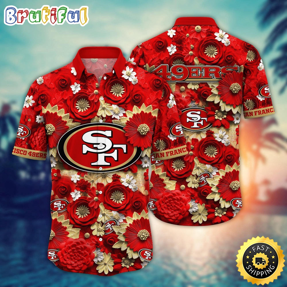 Personalized NFL San Francisco 49ers Hawaiian Shirt Trending For This Summer Aloha Shirt