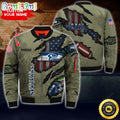 Personalized NFL Seattle Seahawks Bomber Jacket Iconic Bomber Look