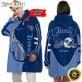 Personalized NFL Tennessee Titans Blanket Hoodie Unisex Hoodie For Football Fans
