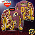 Personalized NFL Washington Commanders Bomber Jacket Urban Bomber Fashion