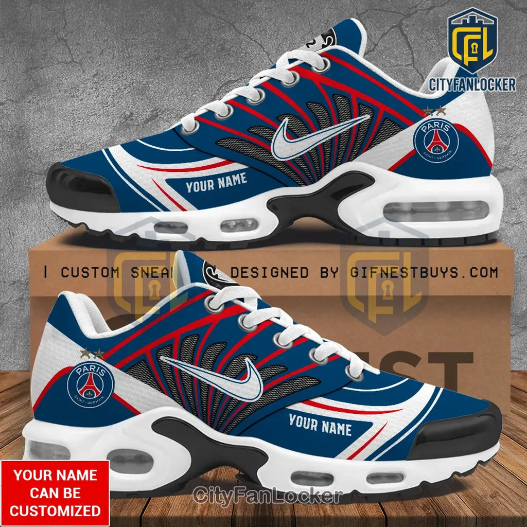 Personalized Paris Saint-Germain Champions of Europe 25/26 Air Max Shoes