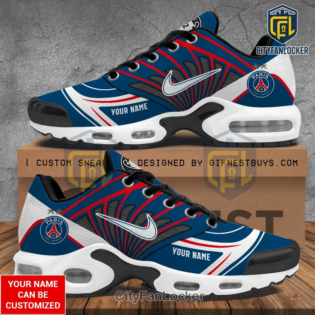 Personalized Paris Saint-Germain Champions of Europe 25/26 Air Max Shoes