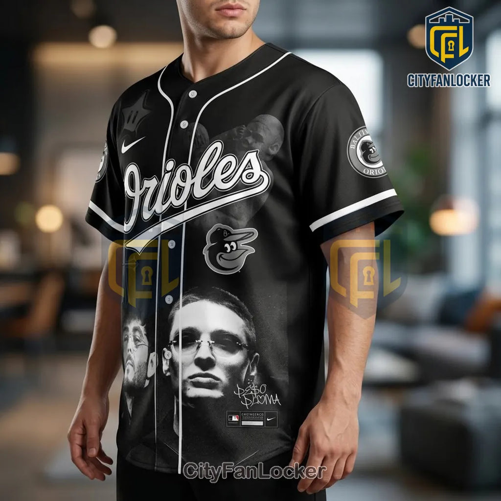 Peso Pluma Dinastia Tour Baltimore Orioles Limited Edition Baseball Jersey
