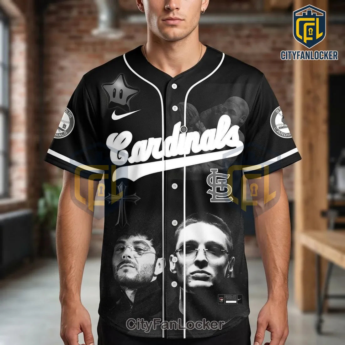 Peso Pluma Dinastia Tour St Louis Cardinals 2026 Baseball Jersey