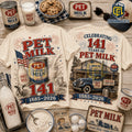 Pet Milk 141 Years Anniversary Vintage Cream T-Shirt