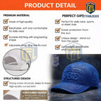 Phi Beta Sigma 1914 3D Embossed Leather Baseball Cap