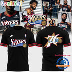 Philadelphia 76ers Back In Black 2026 Limited Edition Hoodie T-Shirt