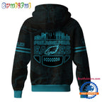 Philadelphia Eagles 2025 Back In Black Hoodie T-Shirt