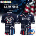 Philadelphia Eagles 2025 NFL US Air Force Birthday Football Jersey