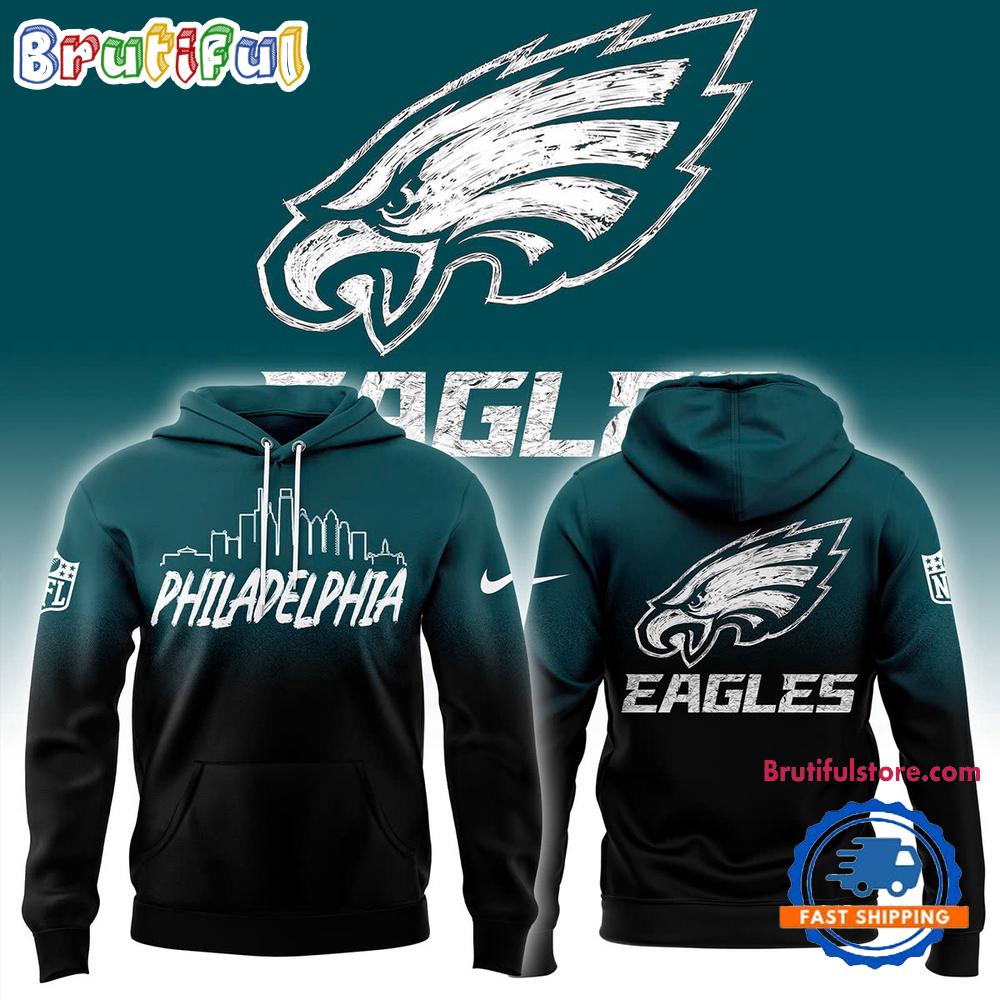 Philadelphia Eagles 2025 Special City New Design Hoodie T-Shirt