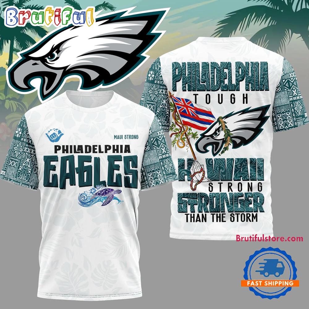 Philadelphia Eagles 2026 NFL Hawaii Strong Limited Edition 3D Shirt
