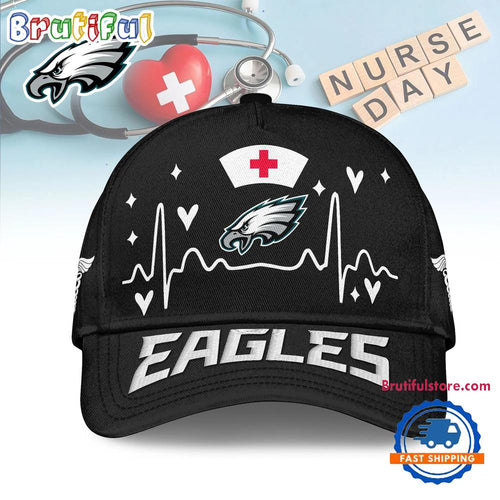 Philadelphia Eagles 2026 NFL Nurse Vibes Classic Cap
