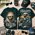 Philadelphia Eagles 2026 NFL Summer Tropical New Design 3D Shirt