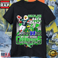 Philadelphia Eagles Back To Back ’24 ’25 Nfc East Division Champions T Shirt