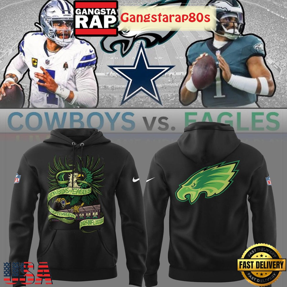 Philadelphia Eagles Beat Dallas Cowboy Open Season Unisex 3D Hoodie