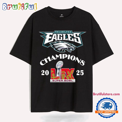 Philadelphia Eagles Football Lix Super Bowl Champions T Shirt