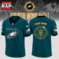 Philadelphia Eagles Fourth Wing Night 2026 Custom Football Jersey