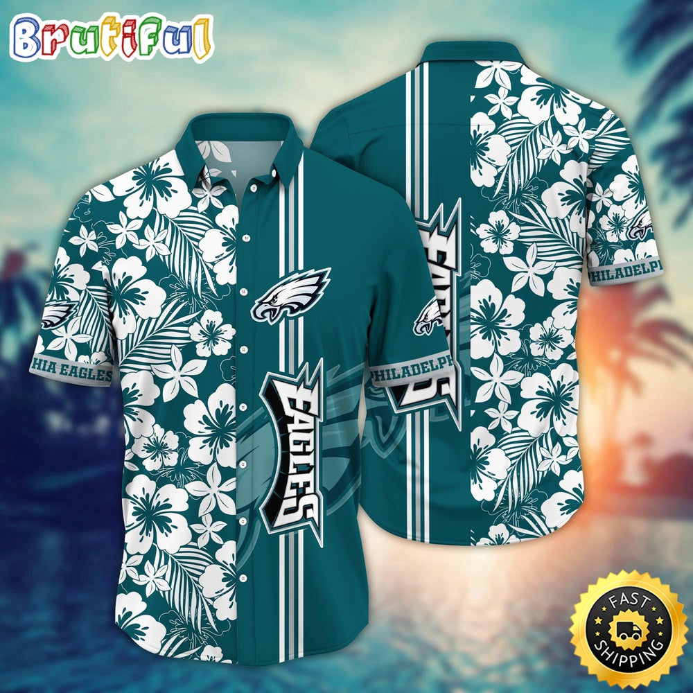 Philadelphia Eagles Hawaii Shirt Flower Exotic Island Fashion