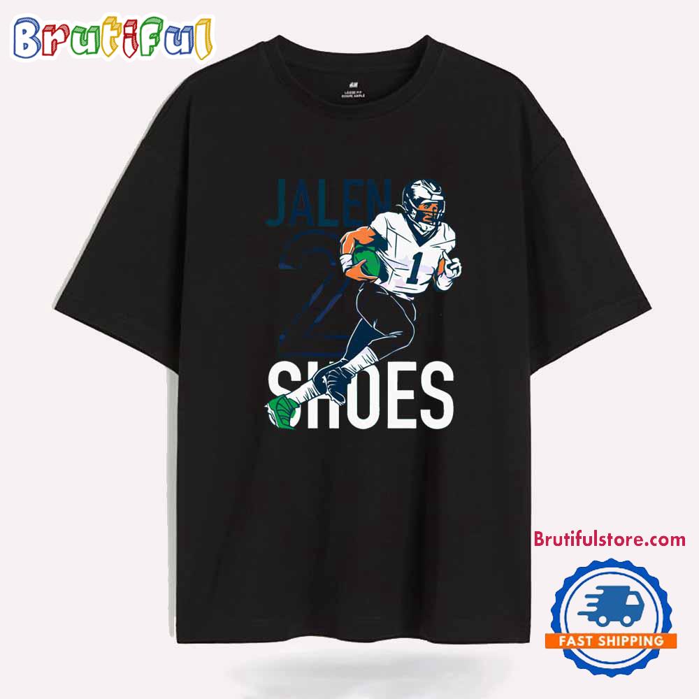 Philadelphia Eagles Jalen Hurts Two Shoes T Shirt