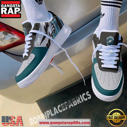 Philadelphia Eagles Limited Edition Air Force 1 Running Sneakers Shoes