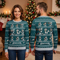 Philadelphia Eagles Mickey Mouse Football Players Ugly Christmas Sweater