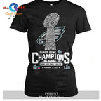 Philadelphia Eagles NFC Champions Super Bowl Cup 2023-Unisex T-Shirt