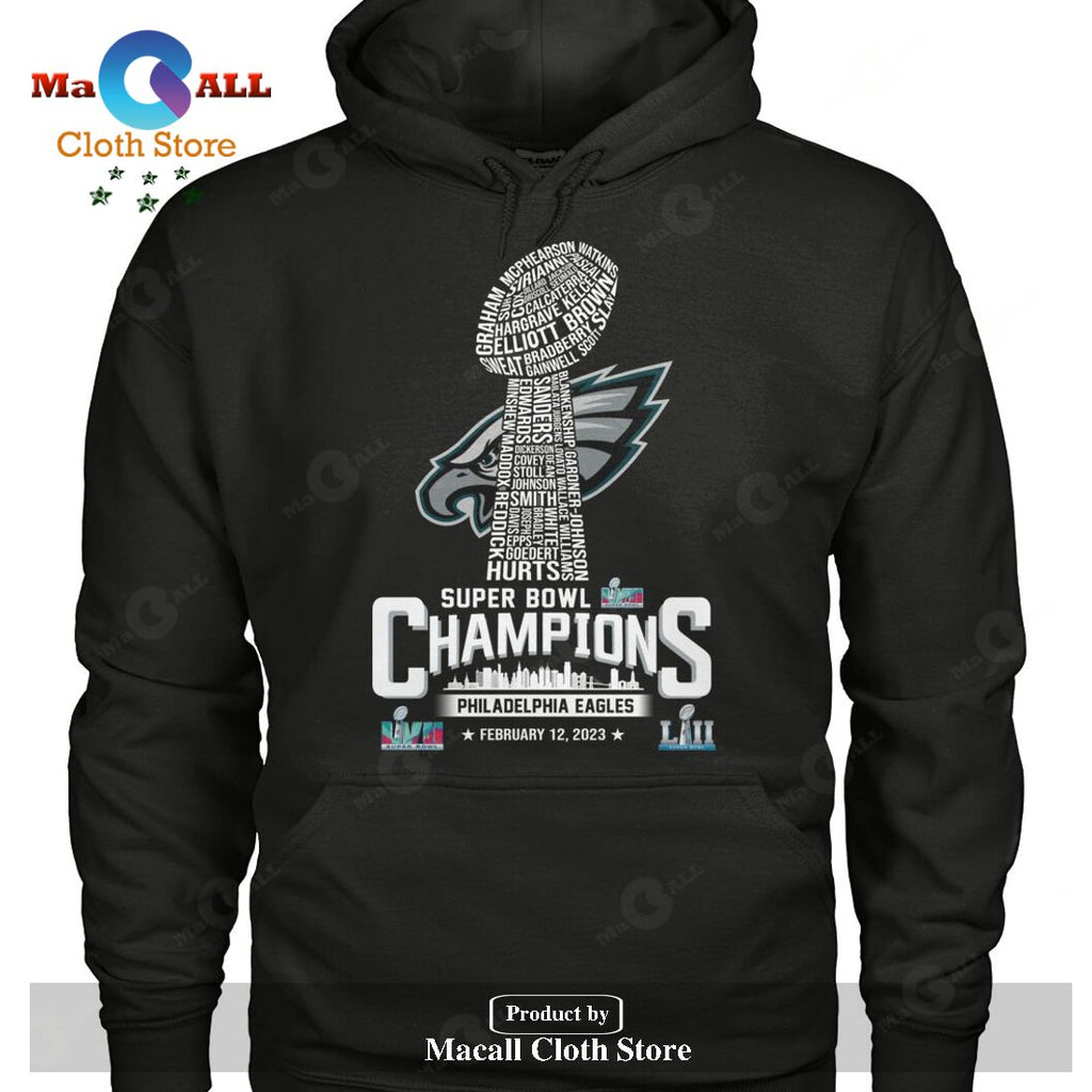 Philadelphia Eagles NFC Champions Super Bowl Cup 2023-Unisex T-Shirt