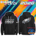 Philadelphia Eagles NFL 2026 Crucial Catch Limited Edition Black Hoodie