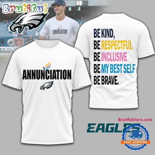 Philadelphia Eagles NFL Annunciation 2025 Unisex 3D Shirt