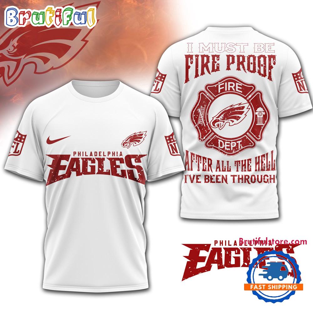 Philadelphia Eagles NFL Built By Fire Game Day Limited Edition 3D Shirt