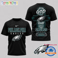 Philadelphia Eagles NFL Faith Family Team Pride 3D T Shirt