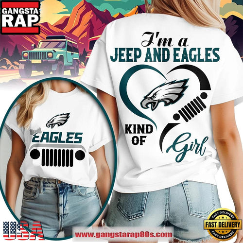 Philadelphia Eagles NFL Jeep Girl Women’s Shirt