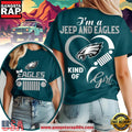Philadelphia Eagles NFL Jeep Girl Women’s T Shirt