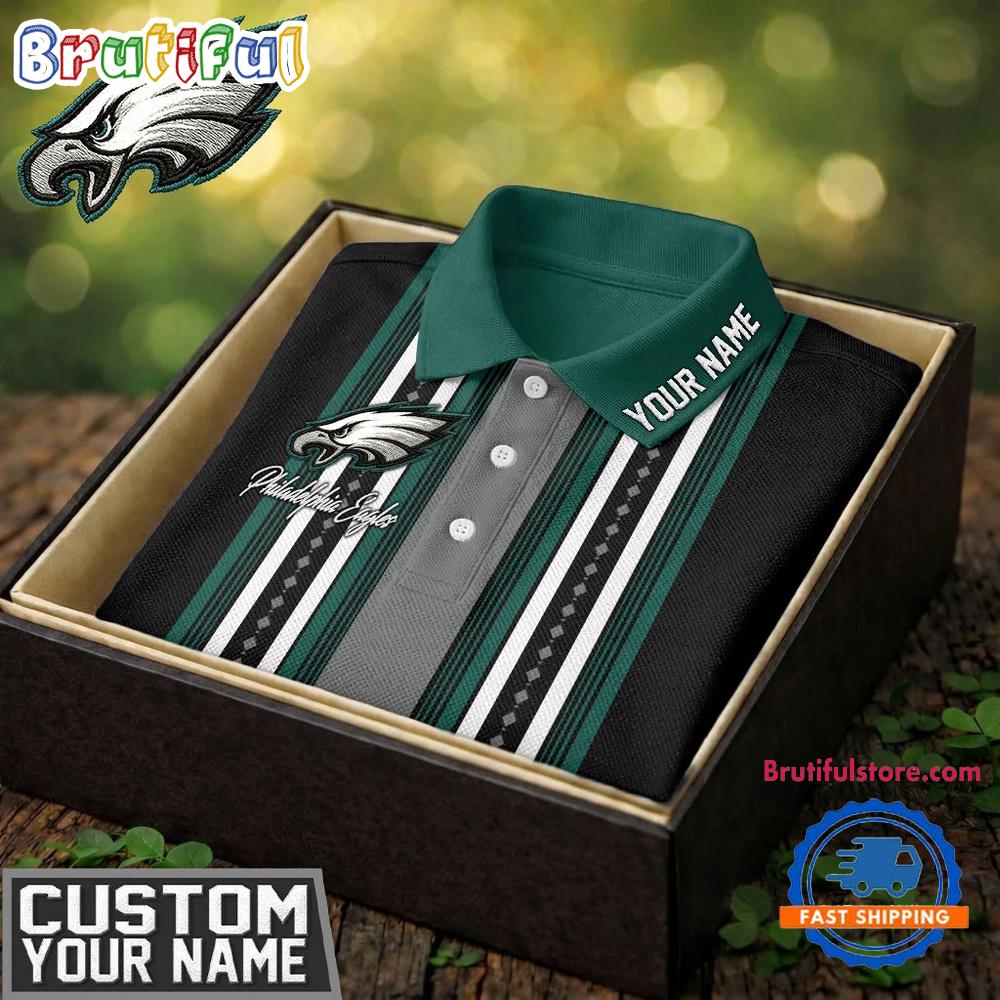 Philadelphia Eagles NFL Legacy Sport New Design Custom Polo Shirt