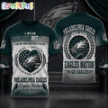 Philadelphia Eagles NFL Pride Loyalty Tradition 3D Shirt
