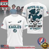 Philadelphia Eagles NFL x Grateful Dead All Day Vintage T-Shirt