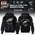 Philadelphia Eagles Salute to Service Camo 2026 Black Hoodie