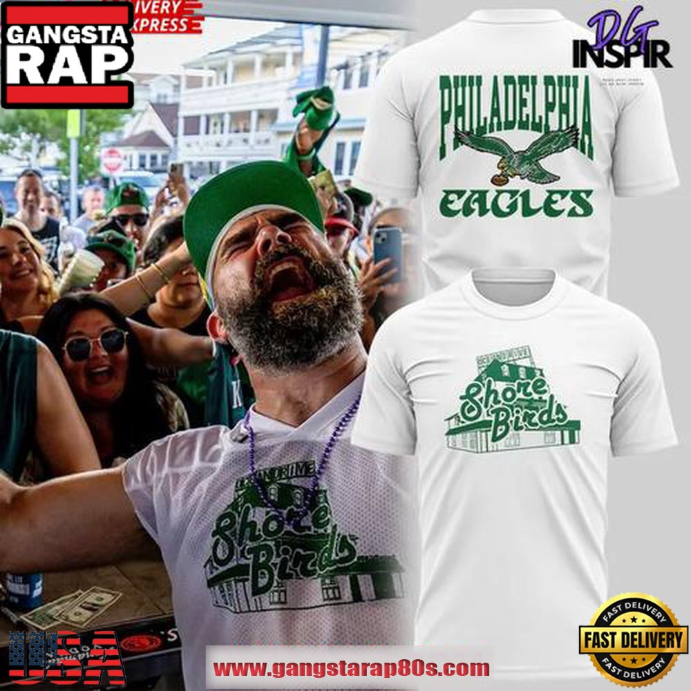 Philadelphia Eagles Shore Birds Ocean Drive Party Special Unisex T Shirt