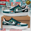 Philadelphia Eagles Super Bowl LIX Champions Air Force 1 Running Sneakers Shoes
